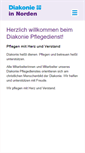 Mobile Screenshot of diakonie-pflegedienst.net